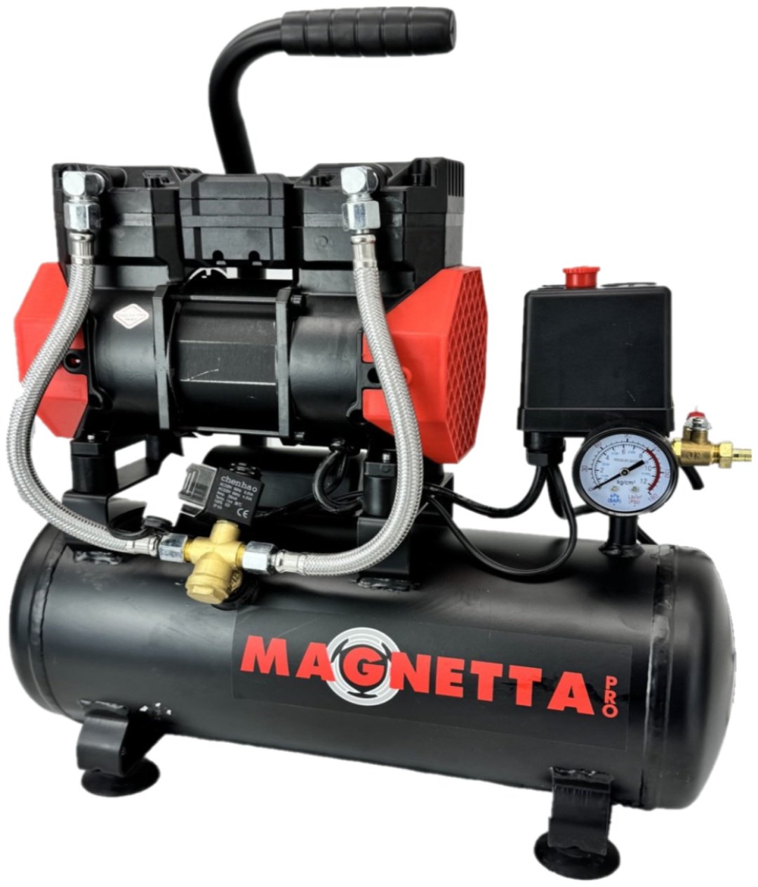 Компрессор безмасляный Magnetta BW1100-9, 8 бар купить,NaN