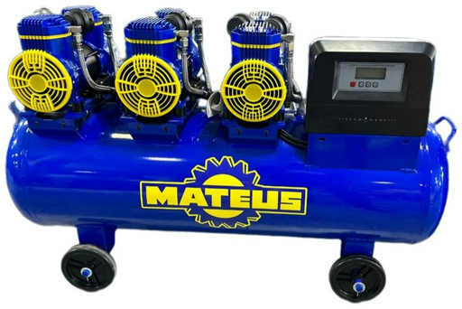 Компрессор безмасляный Mateus MS03407, 8 бар