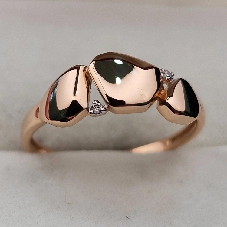 Кольцо Deimantas 106078876 19р 1,92гр 0,025ct. купить,NaN