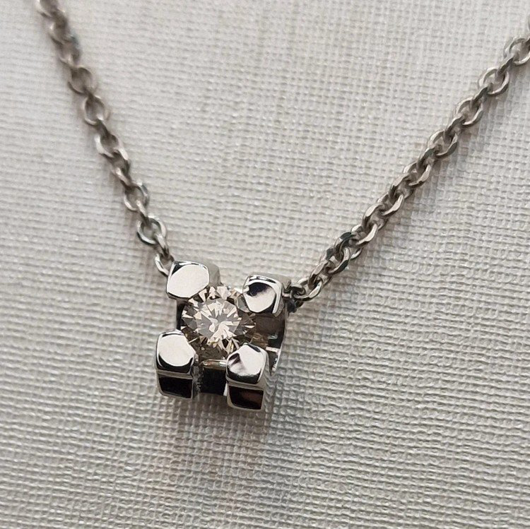 Колье Deimantas 106086056 40см 2,85гр 0,123ct. купить,NaN