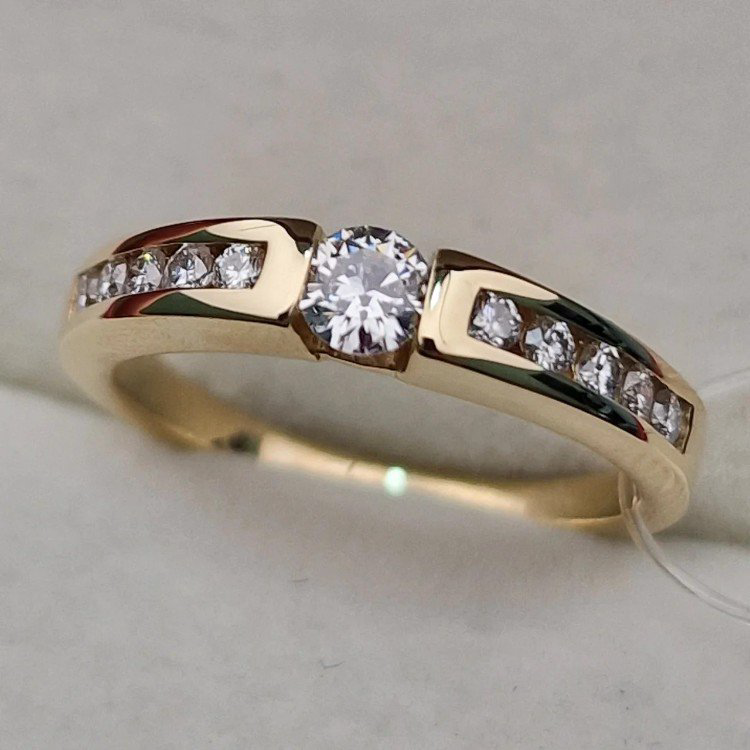 Кольцо Deimantas 106086486 16,5р 2,73гр 0,41ct. купить,NaN