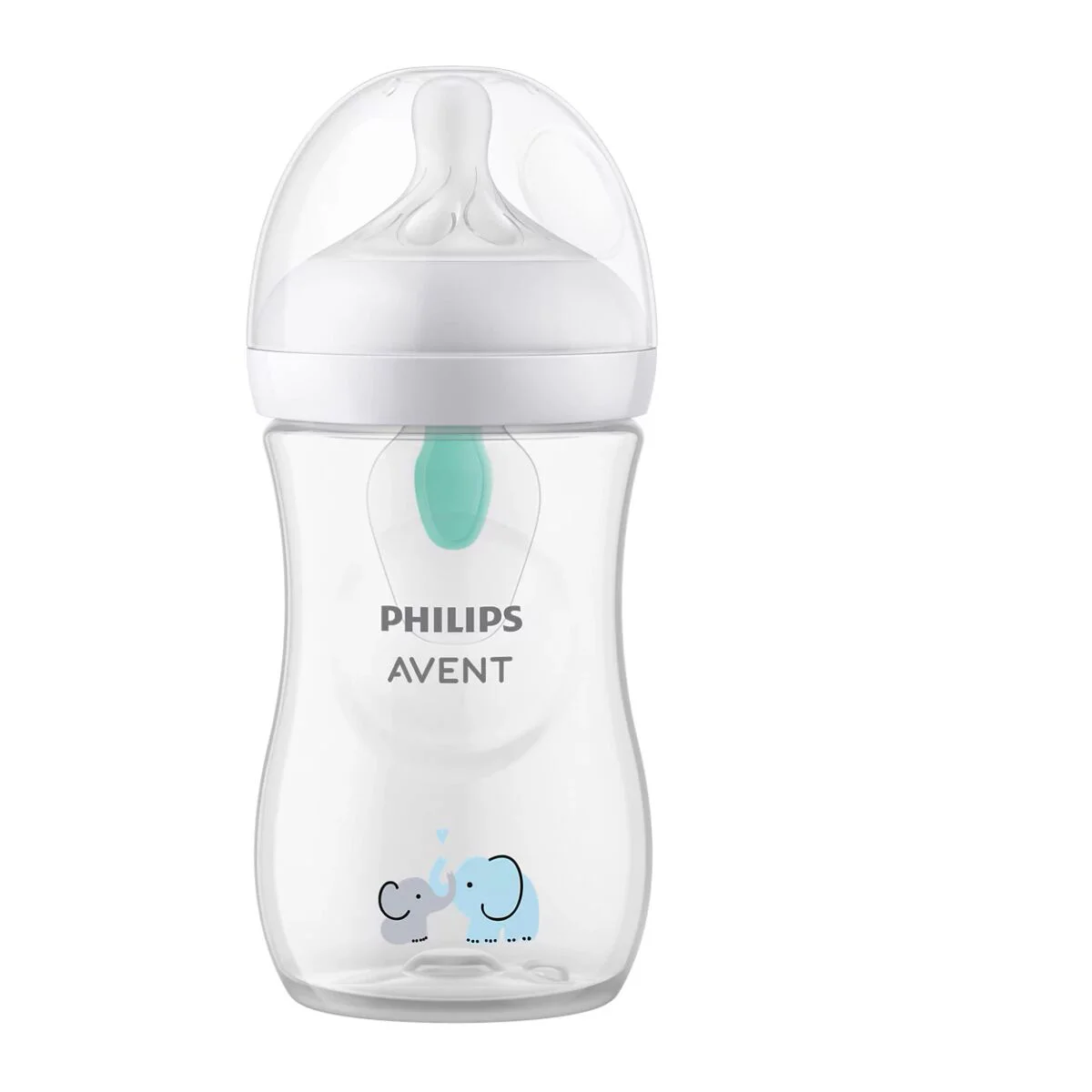 Бутылочка для кормления Philips Avent Natural Response с клапаном AirFree 260 мл 1м+ слон
