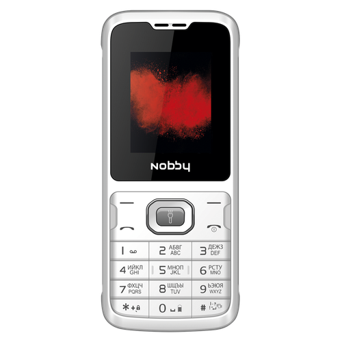 Мобильный телефон Nobby 110 White-Gray купить,NaN