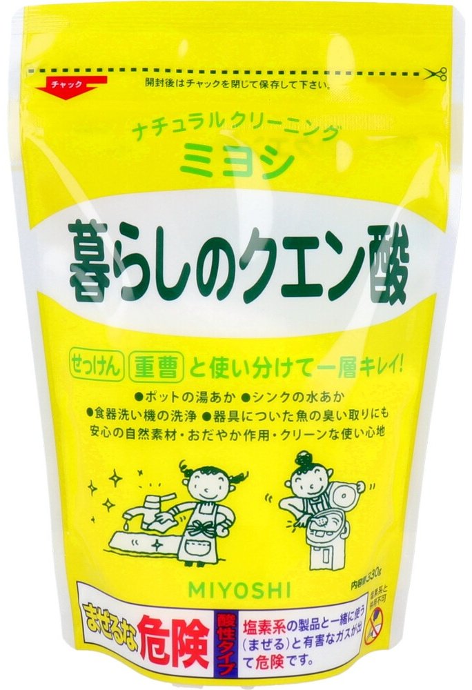 Чистящее средство для кухни Miyoshi Soap Living Citric Acid 0.33 кг