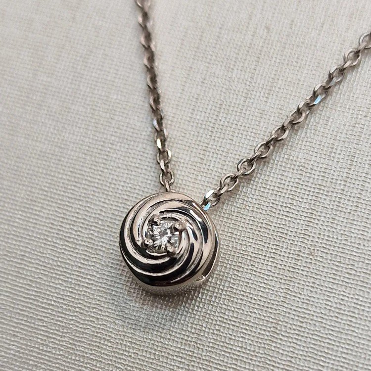 Колье Deimantas 106086030 45см 3,11гр 0,051ct. купить,NaN