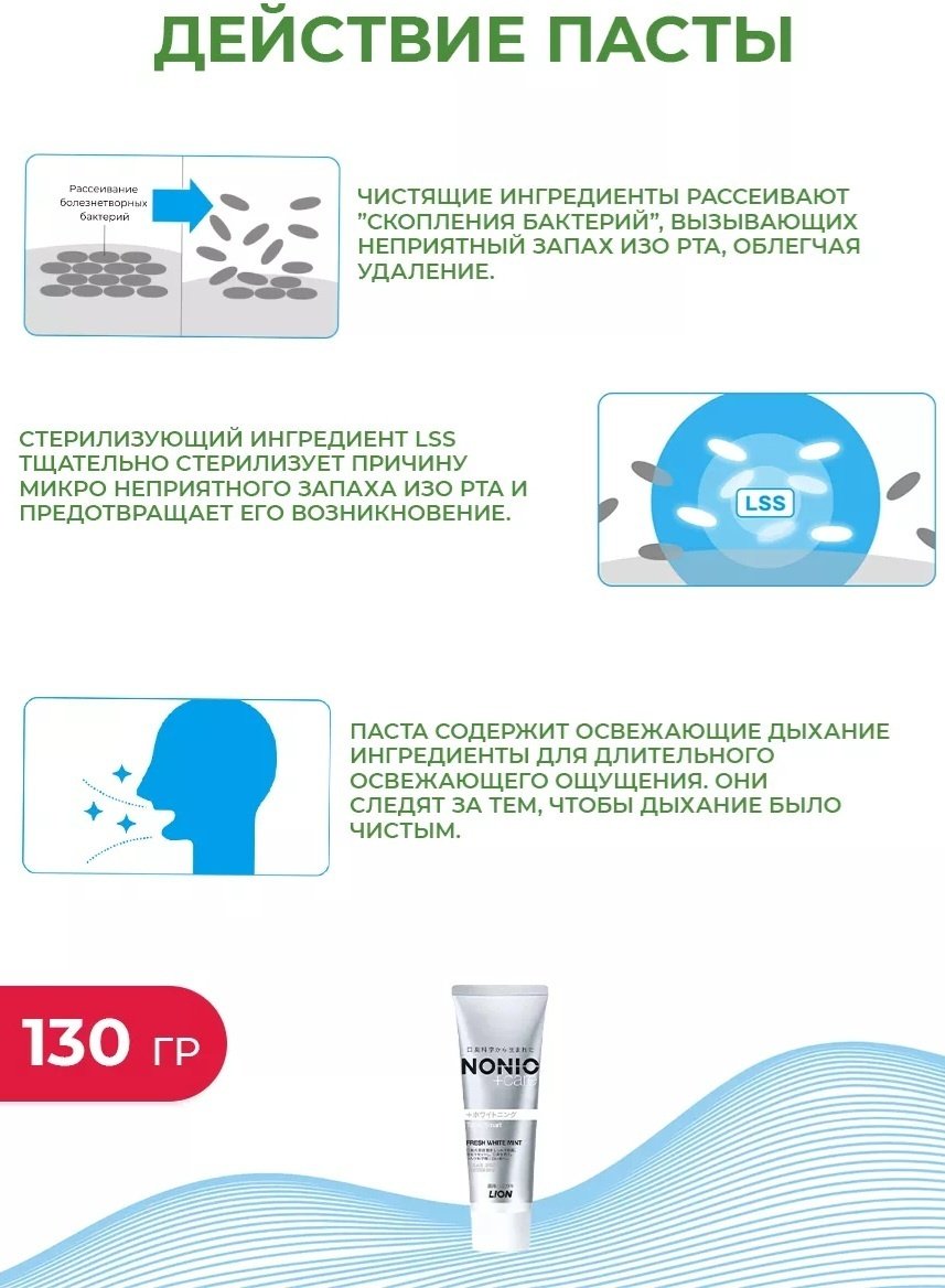 LION зубная паста 30963 130 г