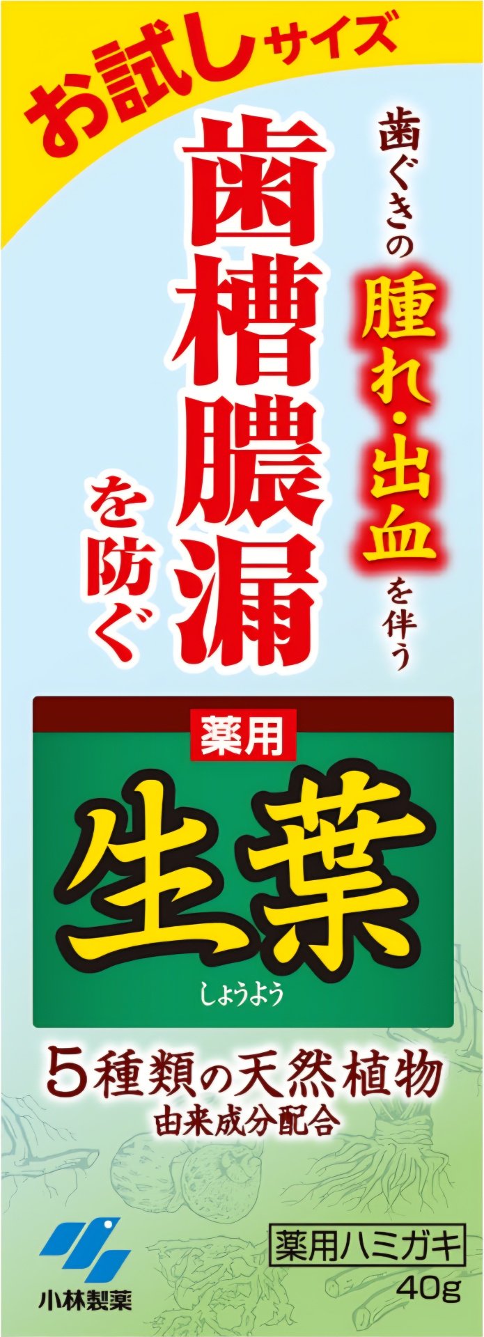 Kobayashi зубная паста 03007 40 г