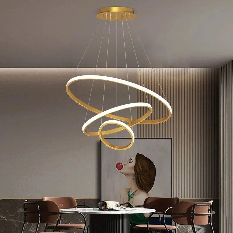 Люстра TOP LUSTRA M123-204060 G LED, кол-во ламп: 3 шт купить,14900