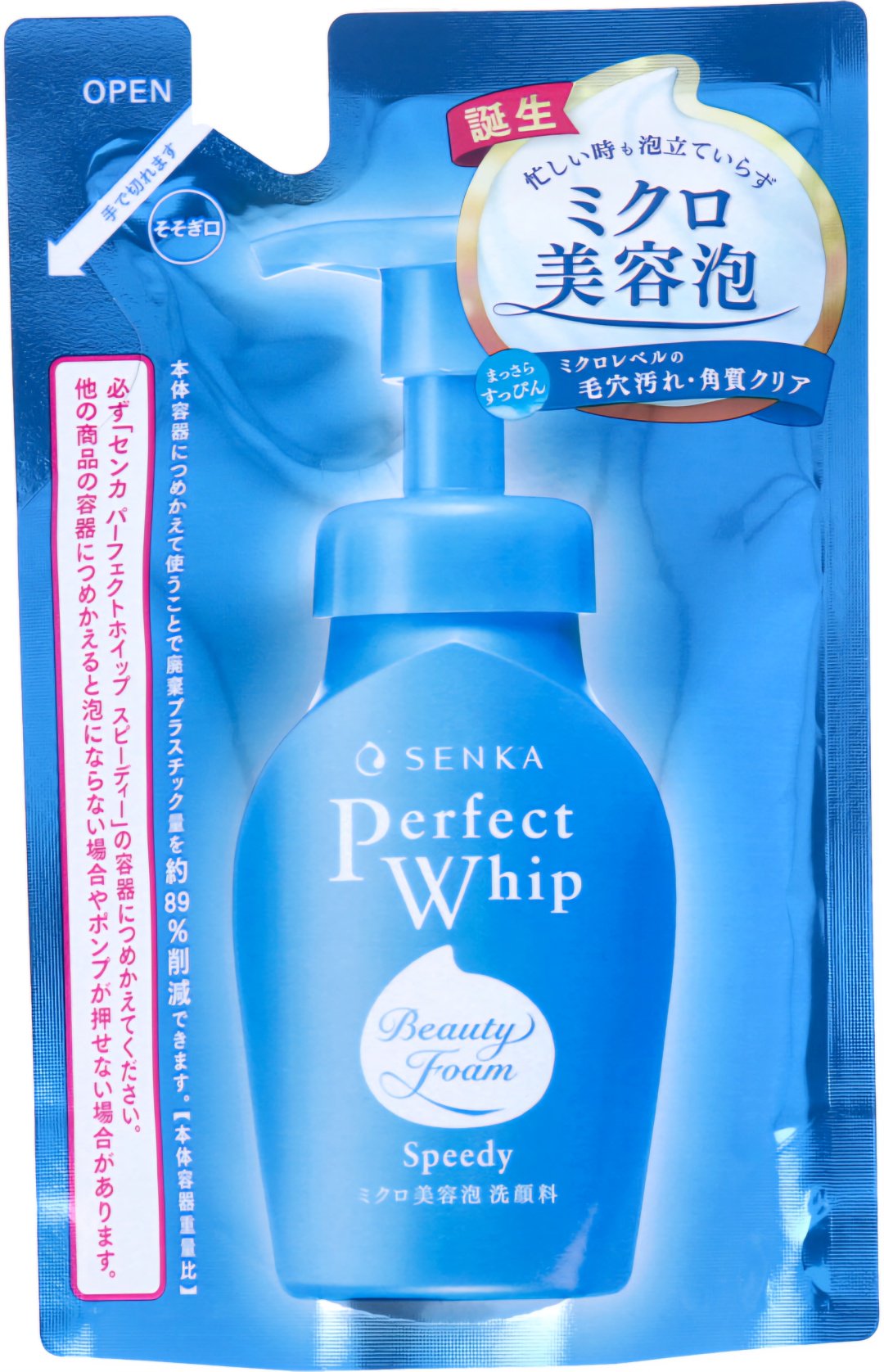 Senka Perfect Whip Speedy Refill пенка 130 мл