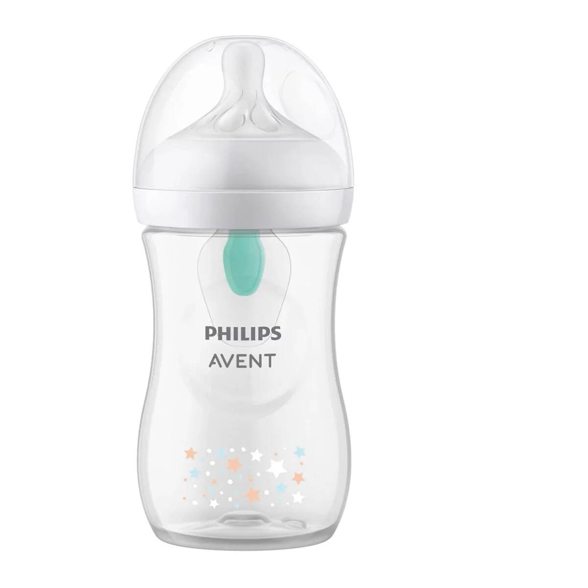 Бутылочка для кормления Philips Avent Natural Response с клапаном AirFree 260 мл 1м+ медведь купить,0