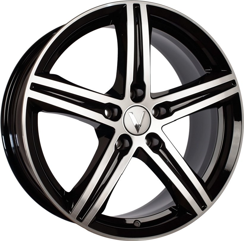 Комплект дисков Вектор 231 5x114,3 R18x8 CB67,1 ET40 алмаз-черный купить,NaN