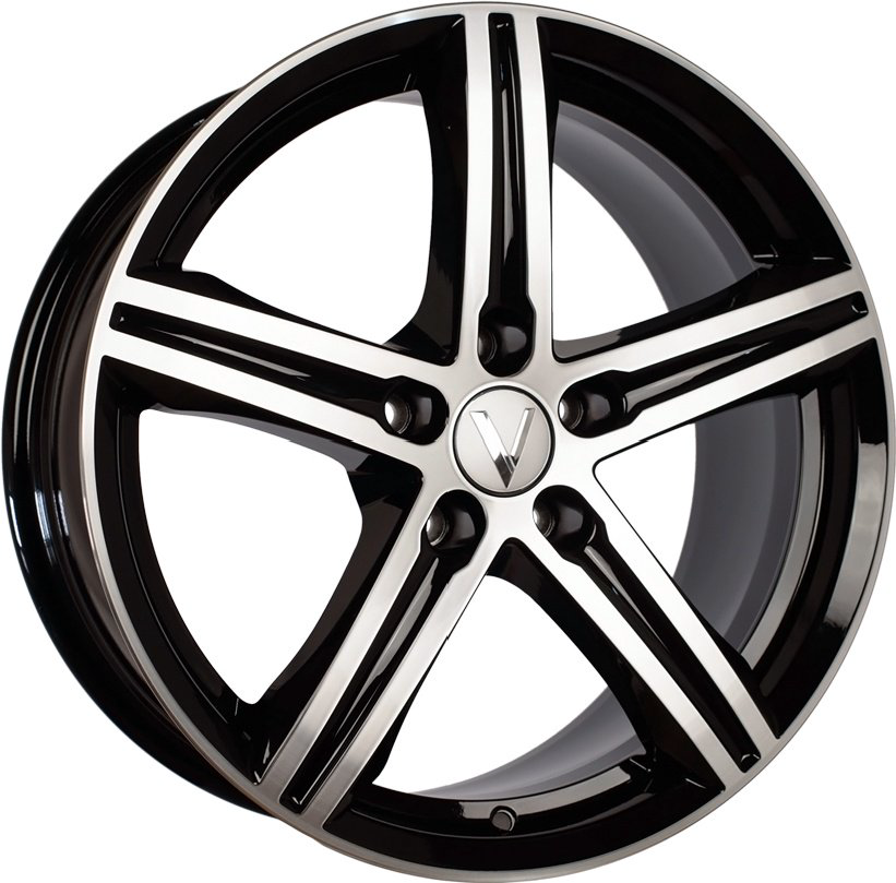 Комплект дисков Вектор 231 5x114,3 R18x8 CB67,1 ET40 алмаз-черный купить,NaN
