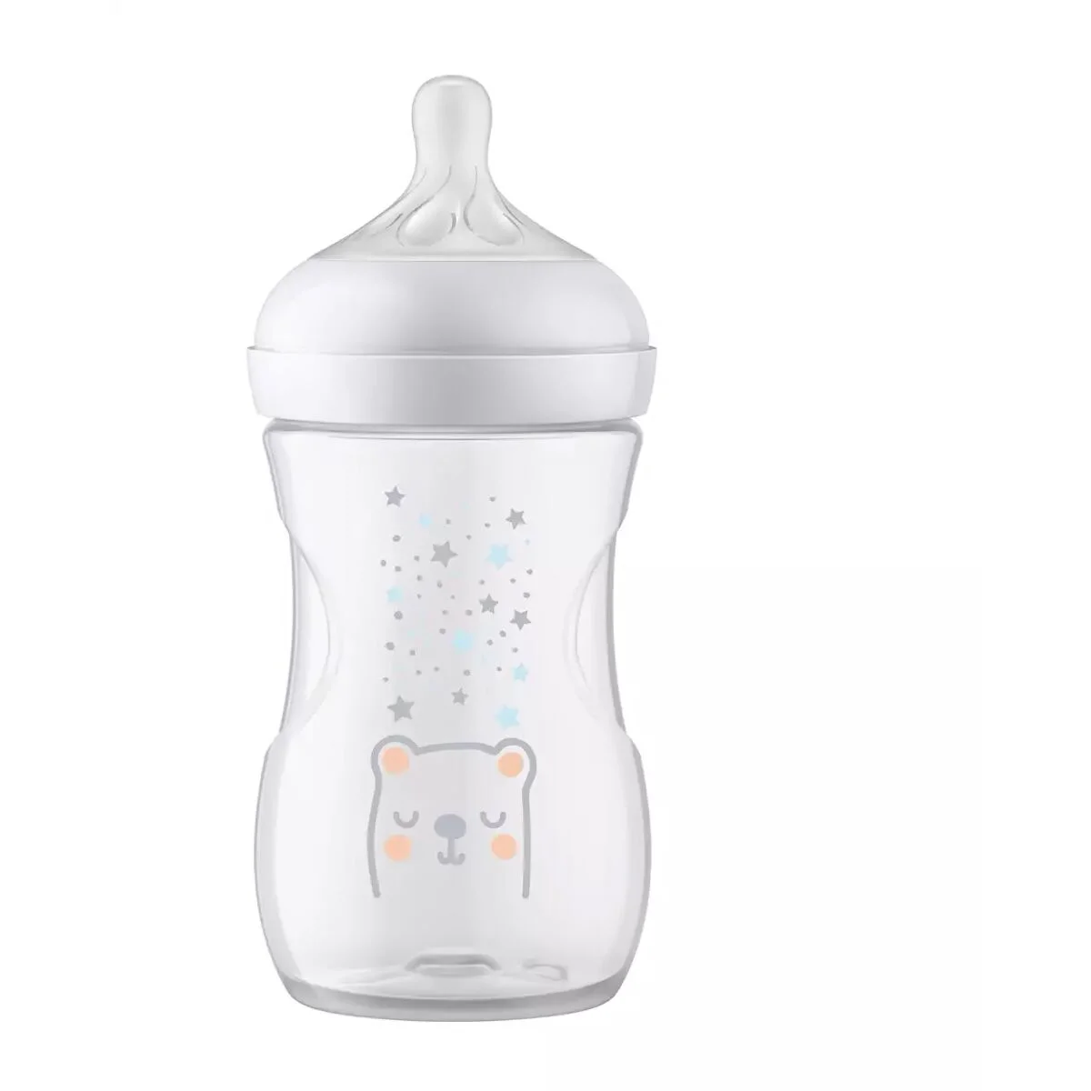 Бутылочка для кормления Philips Avent Natural Response с клапаном AirFree 260 мл 1м+ медведь