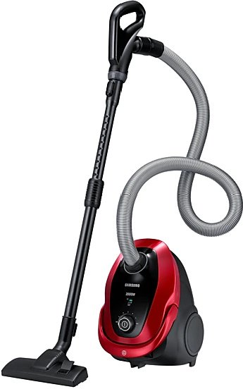 Пылесос Samsung SC20M253AWR красный купить,NaN