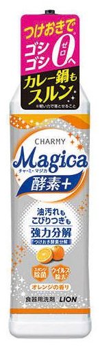LION жидкое Средство для мытья посуды Charmy Magica&#43; 0.22 л