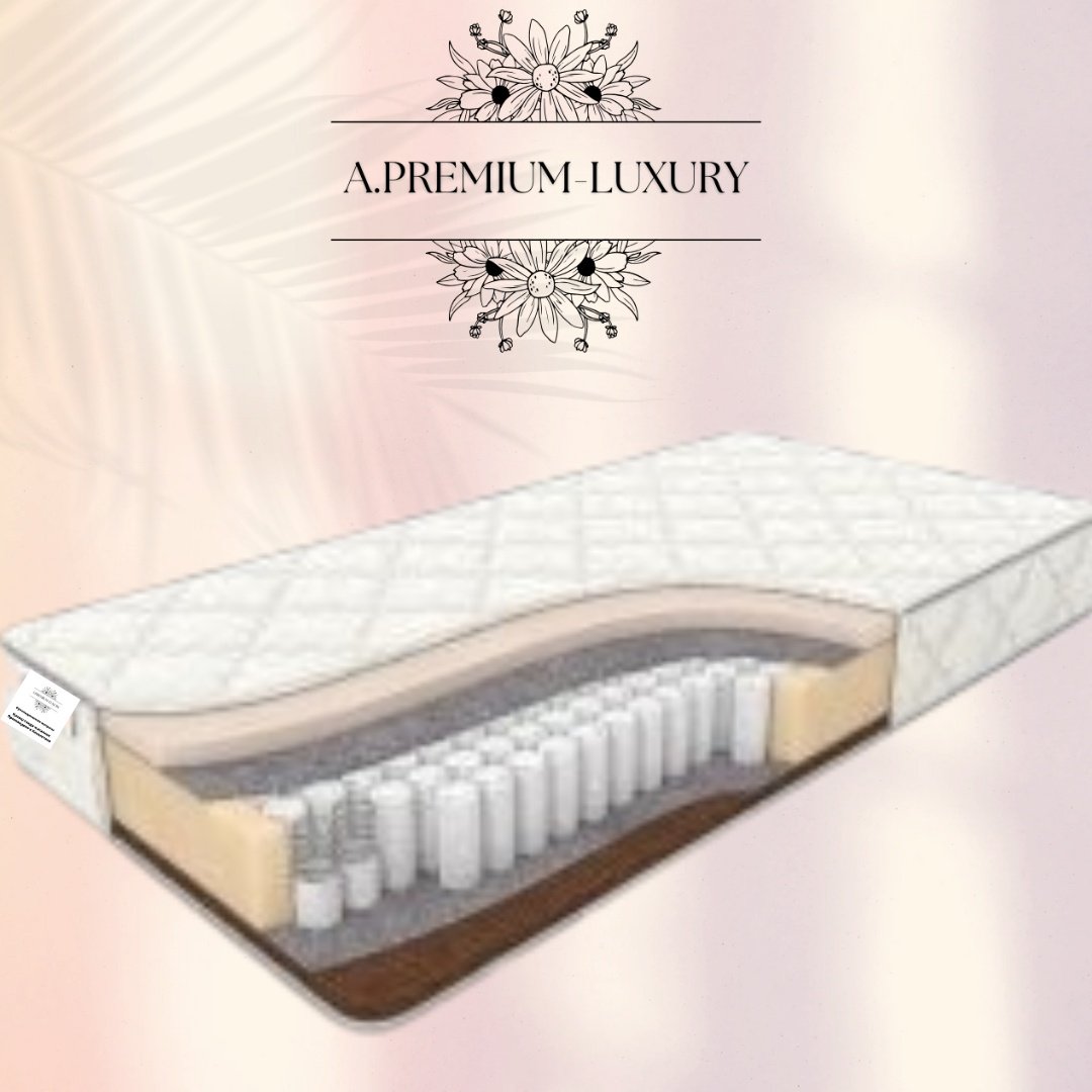 Матрас A.PREMIUM-LUXURY НПБ Зима лето мемори 512, 140x200x20 см купить,95519