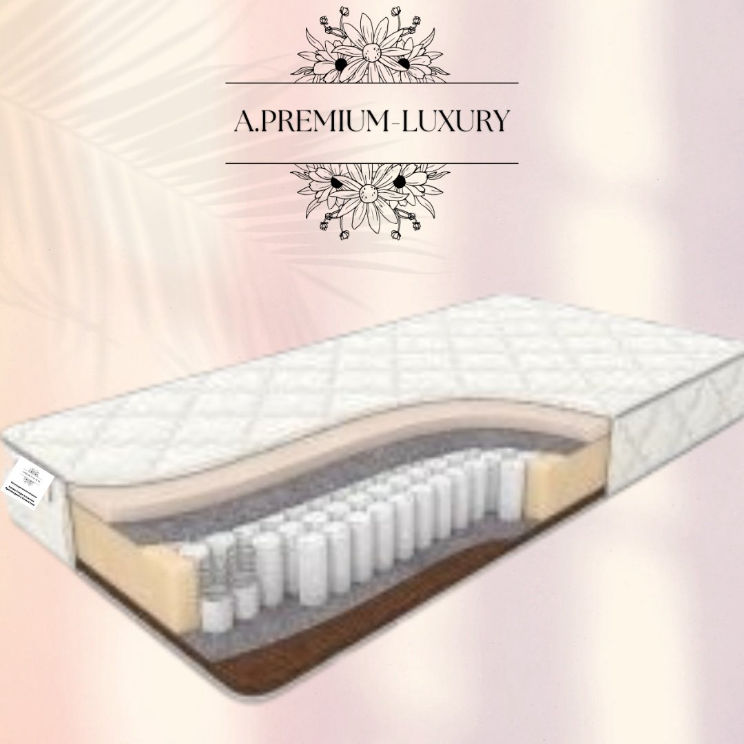 Матрас A.PREMIUM-LUXURY НПБ Зима лето мемори 512, 140x200x20 см купить,95519