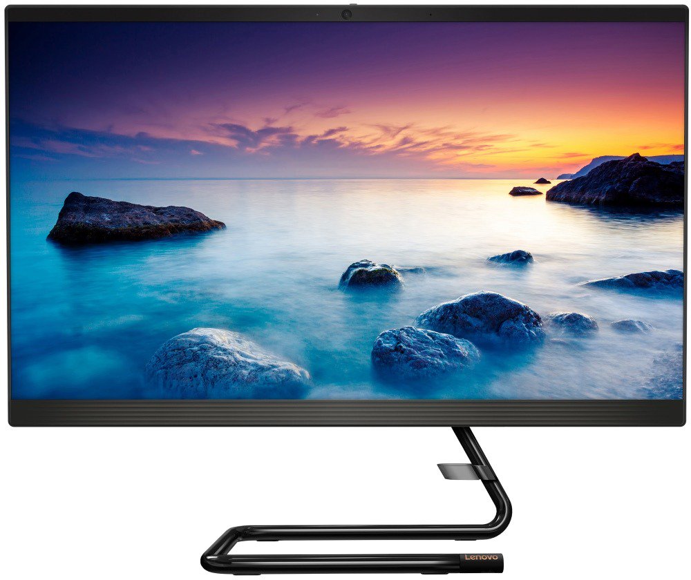 Моноблок Lenovo IdeaCentre A340 F0E800DJRU 23.8" черный