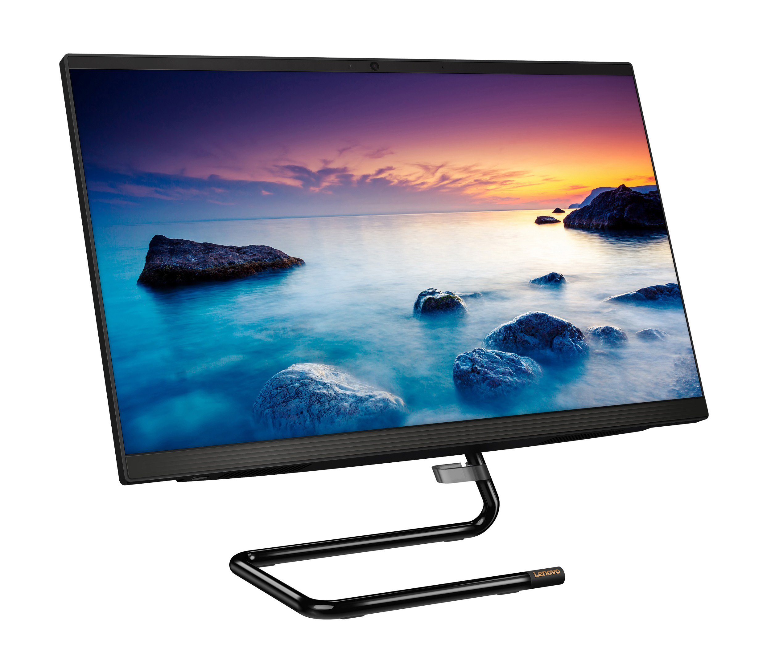 Моноблок Lenovo IdeaCentre A340 F0E800DJRU 23.8" черный