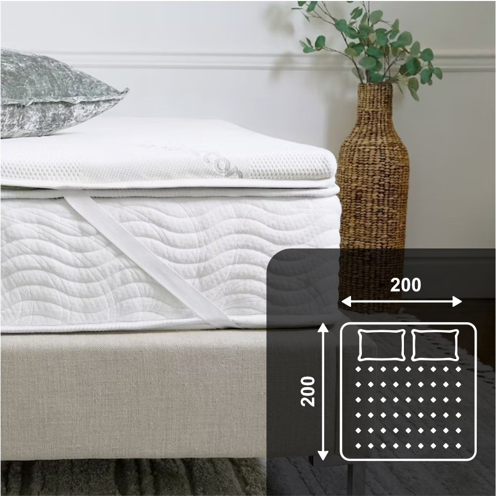 Топпер SoftMatras MemoryCloud, 200x200x6 см - ForteMarket Топпер SoftMatras MemoryCloud, 200x200x6 см купить,54899