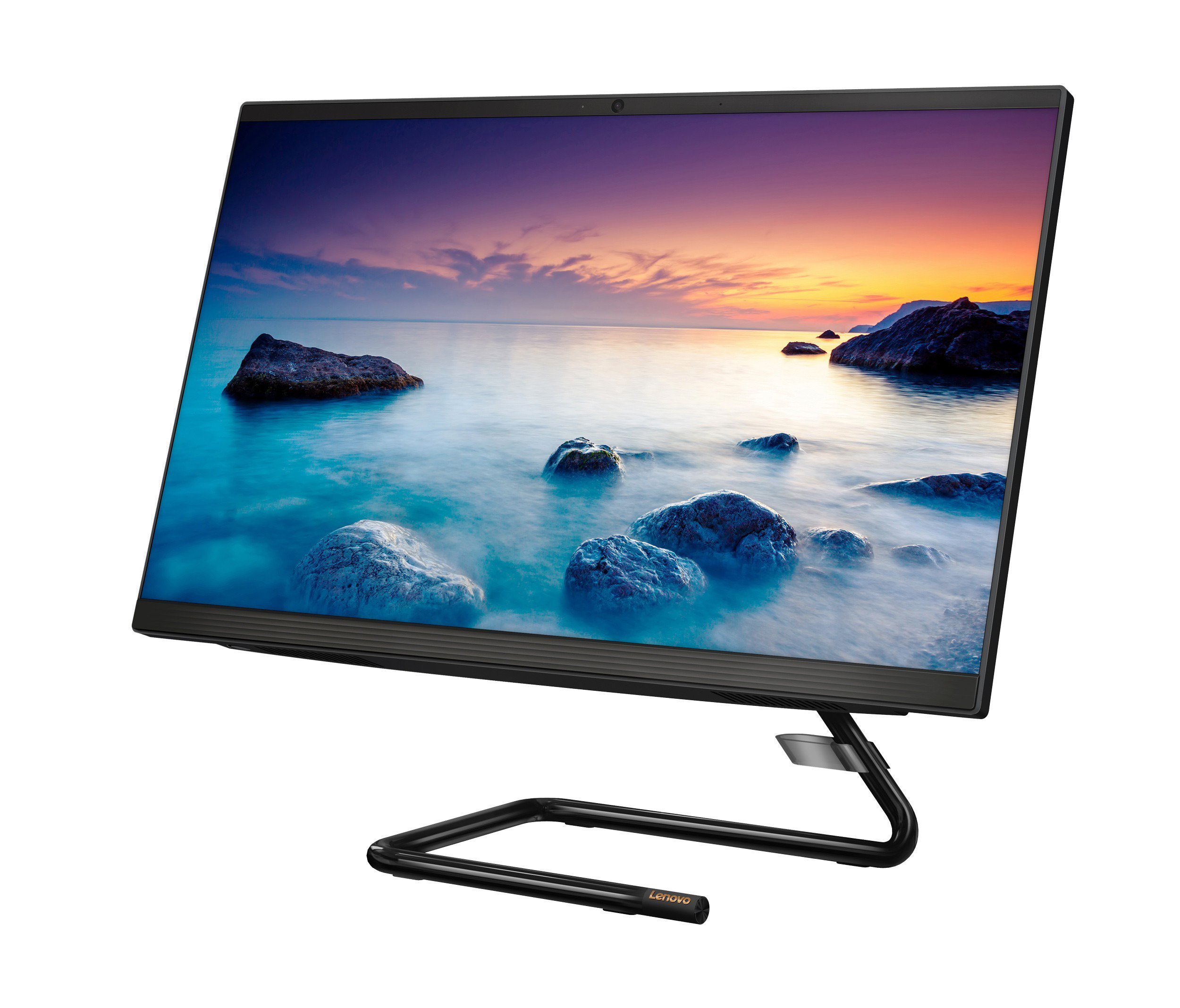 Моноблок Lenovo IdeaCentre A340 F0E800DJRU 23.8" черный