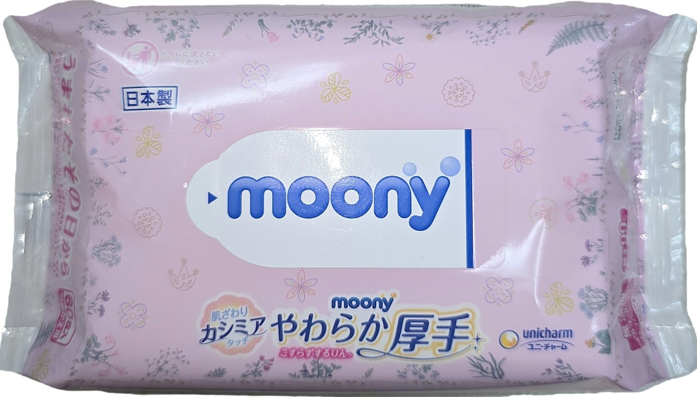 Влажные салфетки Moony 504320 60 шт