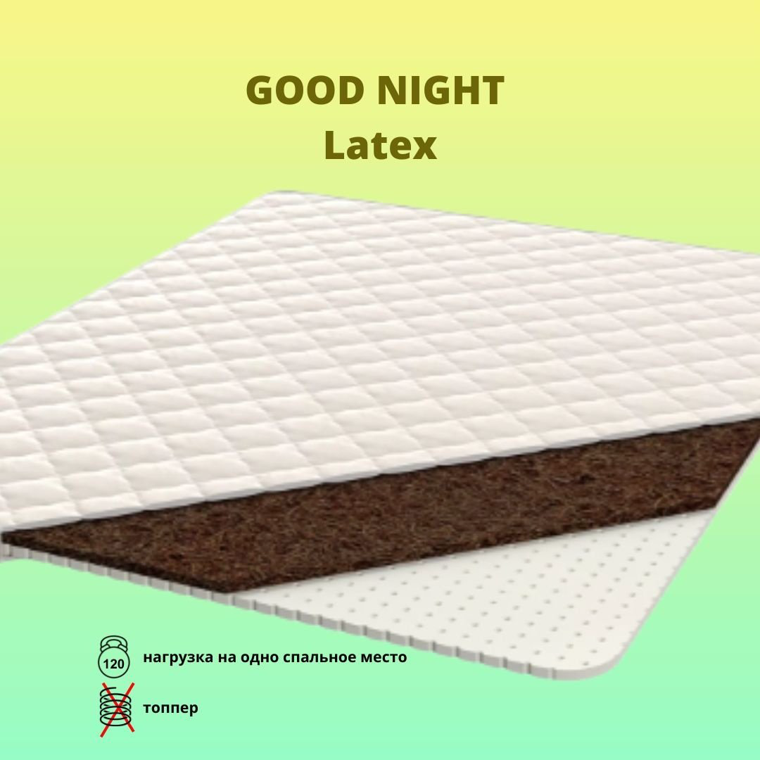 Топпер LAVKa GОOD NIGНT Latex, 140x200x4 см - ForteMarket Топпер LAVKa GОOD NIGНT Latex, 140x200x4 см купить,64079