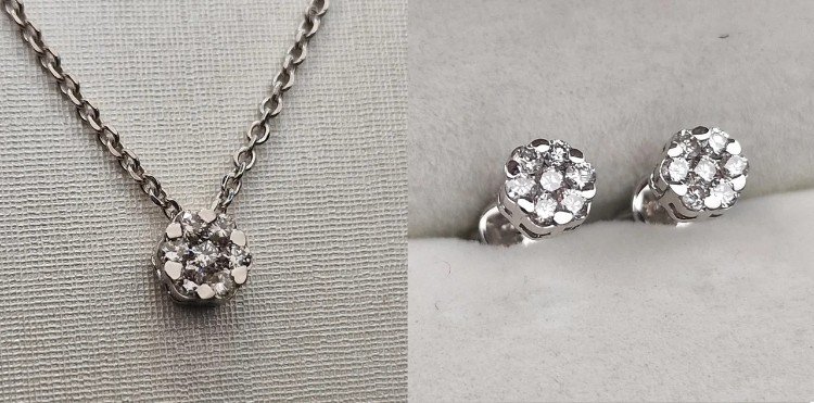 Комплект Deimantas 106089855 45см 4,58гр 0,17ct 0,33ct. купить,NaN