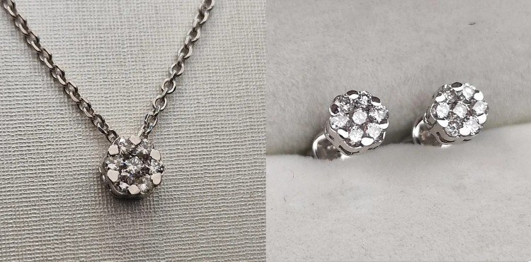 Комплект Deimantas 106089855 45см 4,58гр 0,17ct 0,33ct. купить,NaN