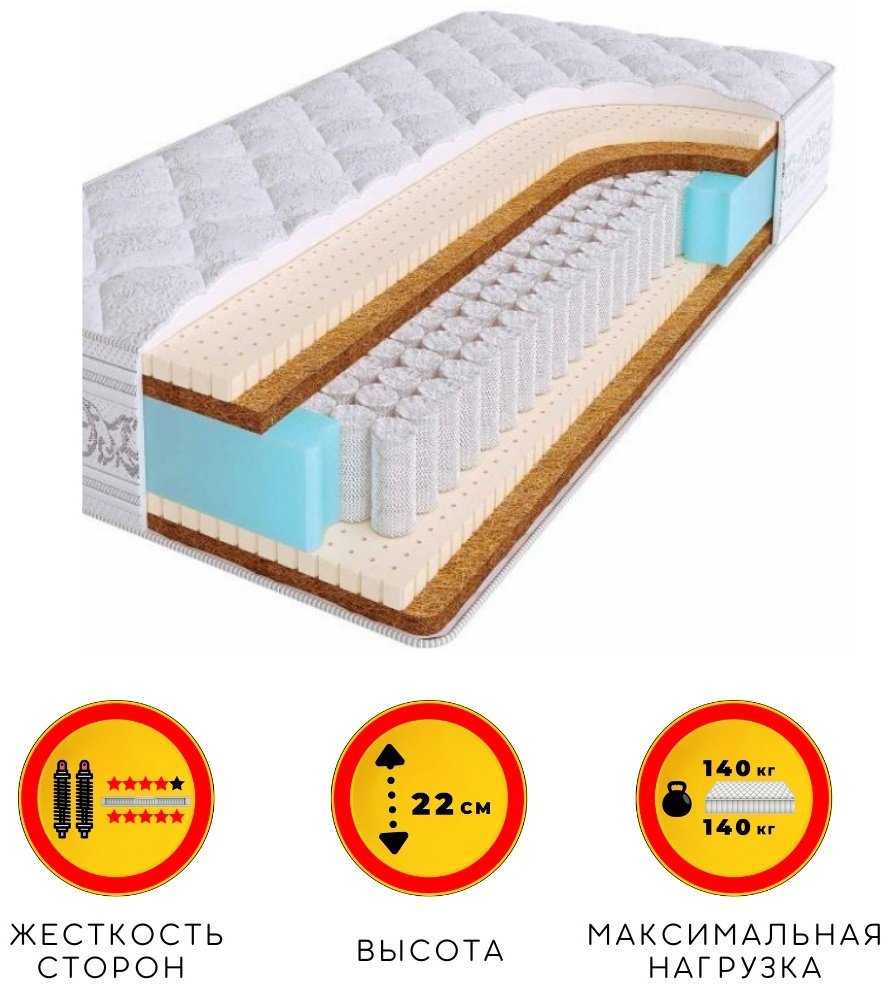 Матрас ALI HOUSE Uani Tina, 120x200x22 см купить,111109