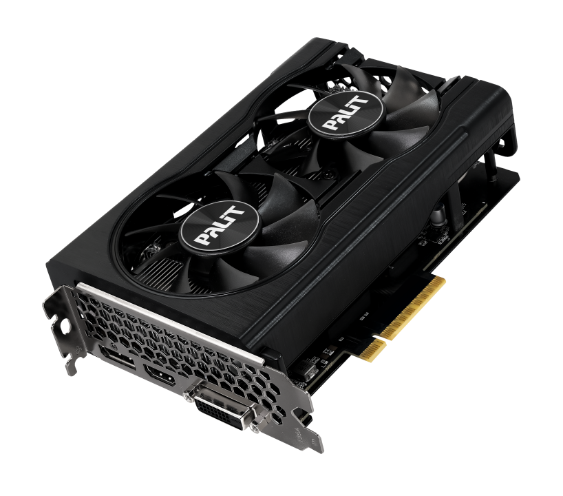 Видеокарта Palit GeForce RTX 3050 Dual 8Gb NE63050018P1-1070D купить,0