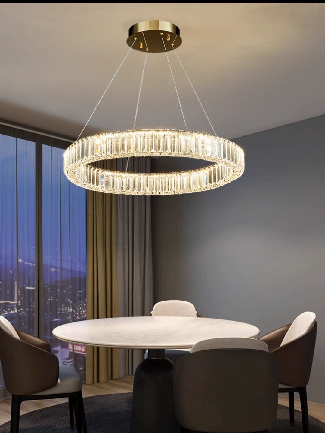 Люстра LUQY Light LC-050 LED, кол-во ламп: 1 шт купить,NaN