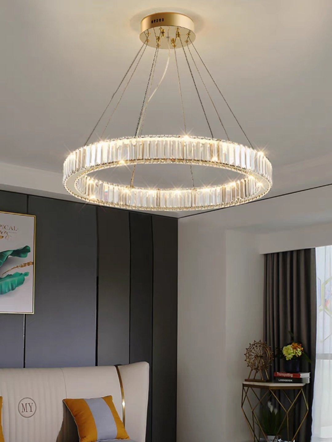 Люстра LUQY Light LC-050 LED, кол-во ламп: 1 шт купить,NaN