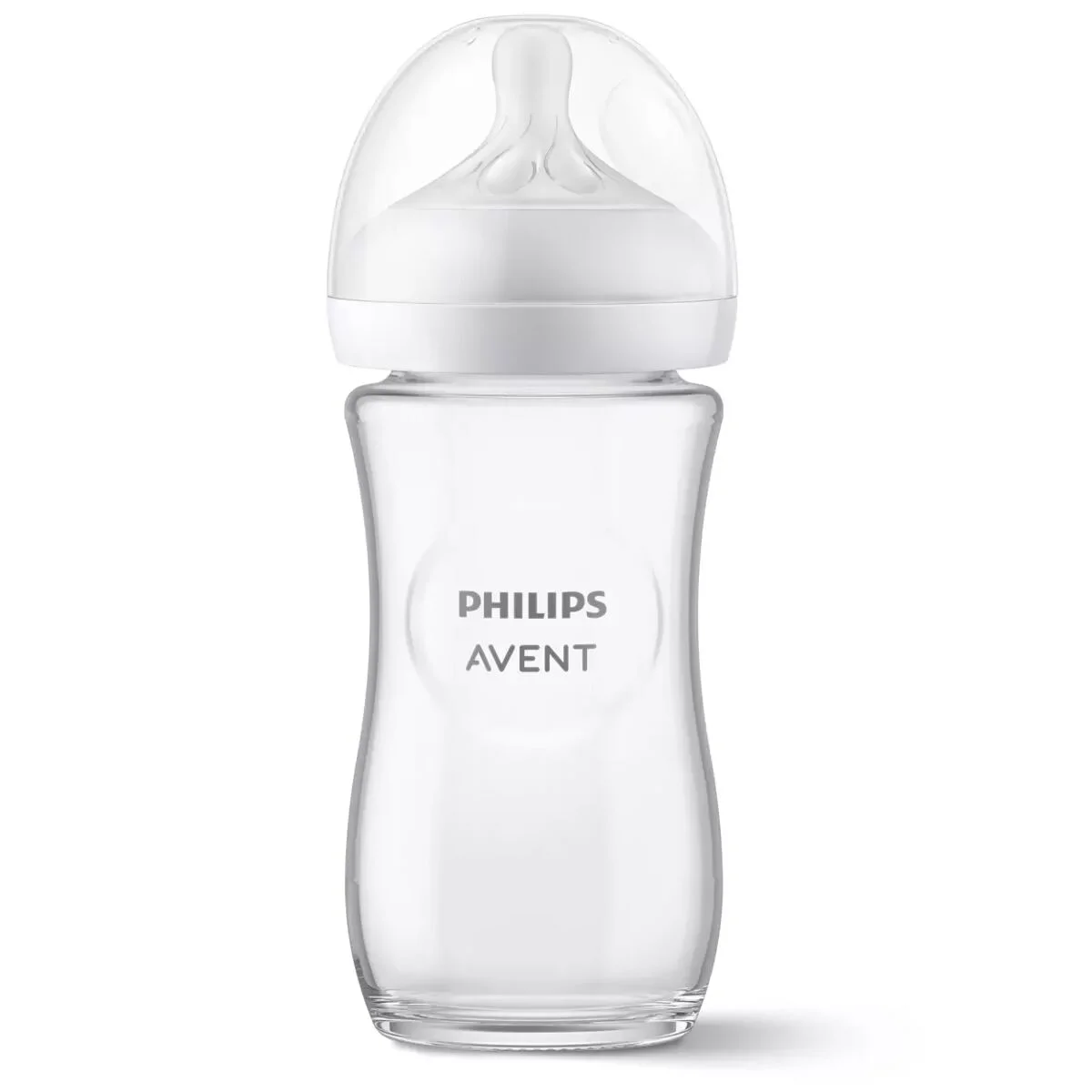 Бутылочка для кормления Philips Avent Natural Response с клапаном AirFree 240 мл 1м+ (стекло) купить,NaN