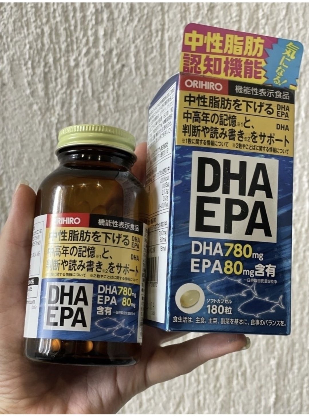 ORIHIRO DHA EPA Омега 3 капсулы 180 шт купить,NaN