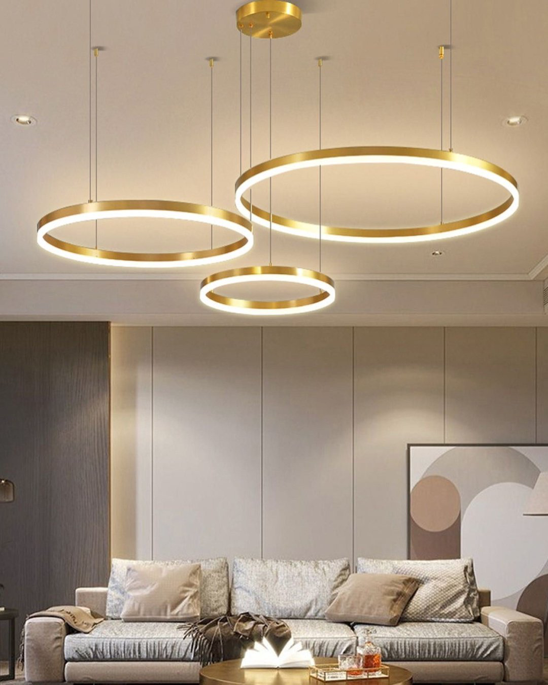 Люстра Lumiere Geln LED, кол-во ламп: 3 шт купить,NaN