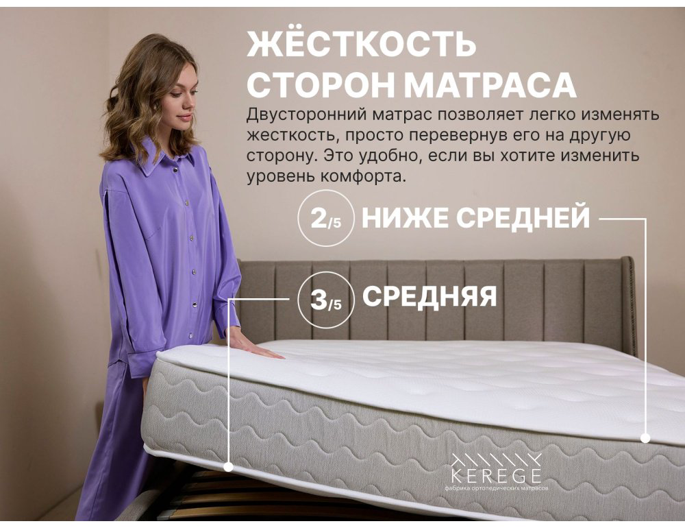 Матрас Kerege Memory Mix, 180x200x27 см купить,160965