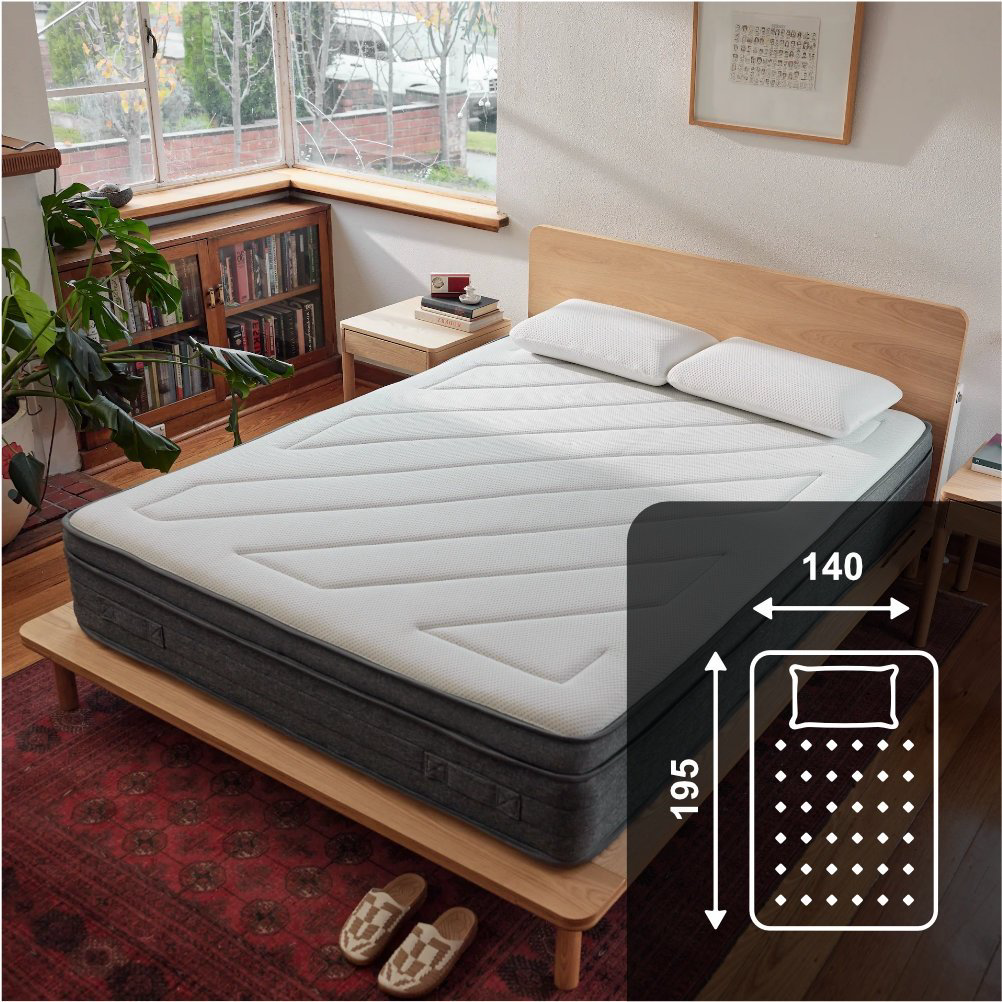 Матрас SoftMatras Премиум-1, 140x195x22 см купить,145222
