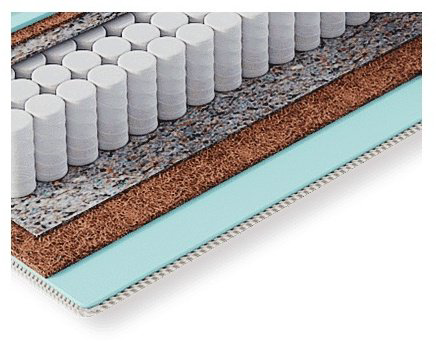 Матрас Mebelplus Sonline 6, 120x200x20 см купить,98398