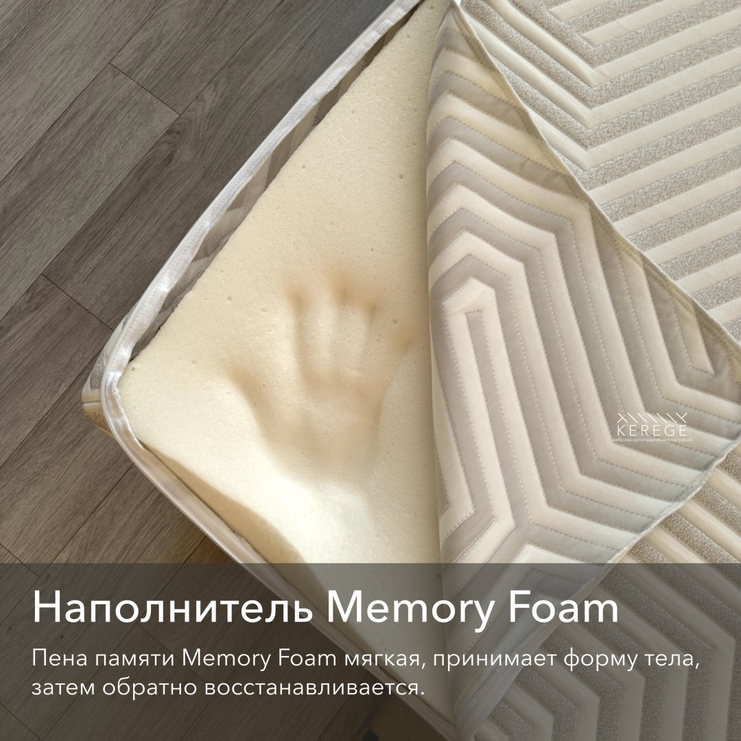 Топпер Kerege Memory Foam, 170x200x5 см - ForteMarket Топпер Kerege Memory Foam, 170x200x5 см купить,1000000