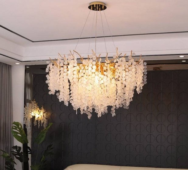 Люстра ArsLight 9266/600GD E14, кол-во ламп: 8 шт купить,NaN