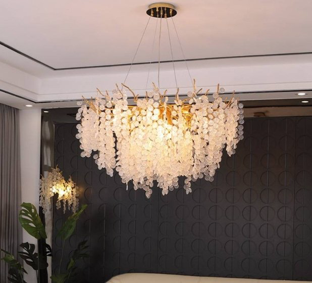 Люстра ArsLight 9266/600GD E14, кол-во ламп: 8 шт купить,NaN