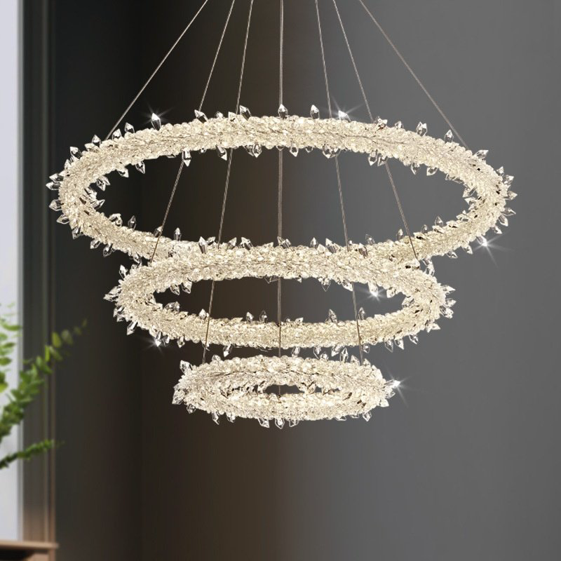 Люстра KaliHome 6112-80-60-40 LED, кол-во ламп: 1 шт купить,NaN
