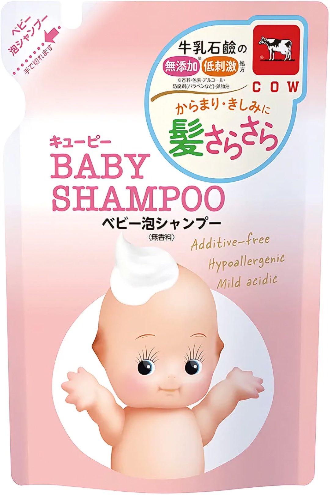Cow Cow QP Baby Shampoo пенка 300 мл купить,NaN