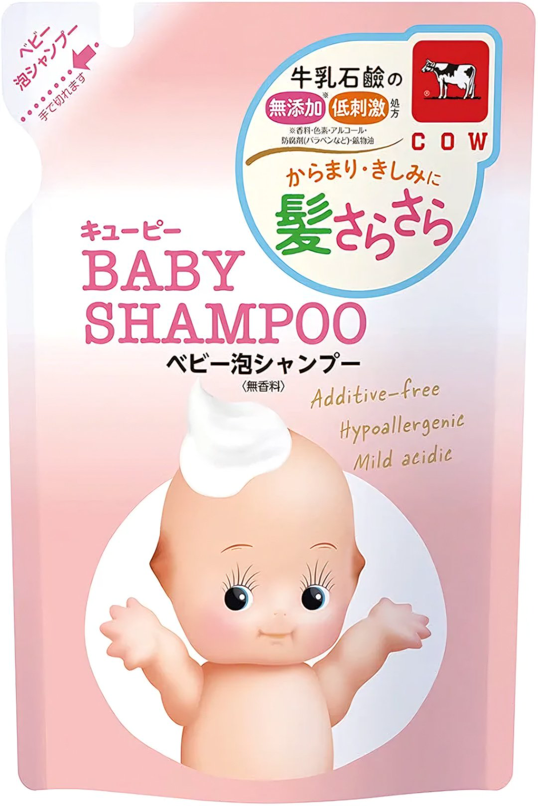 Cow Cow QP Baby Shampoo пенка 300 мл купить,NaN