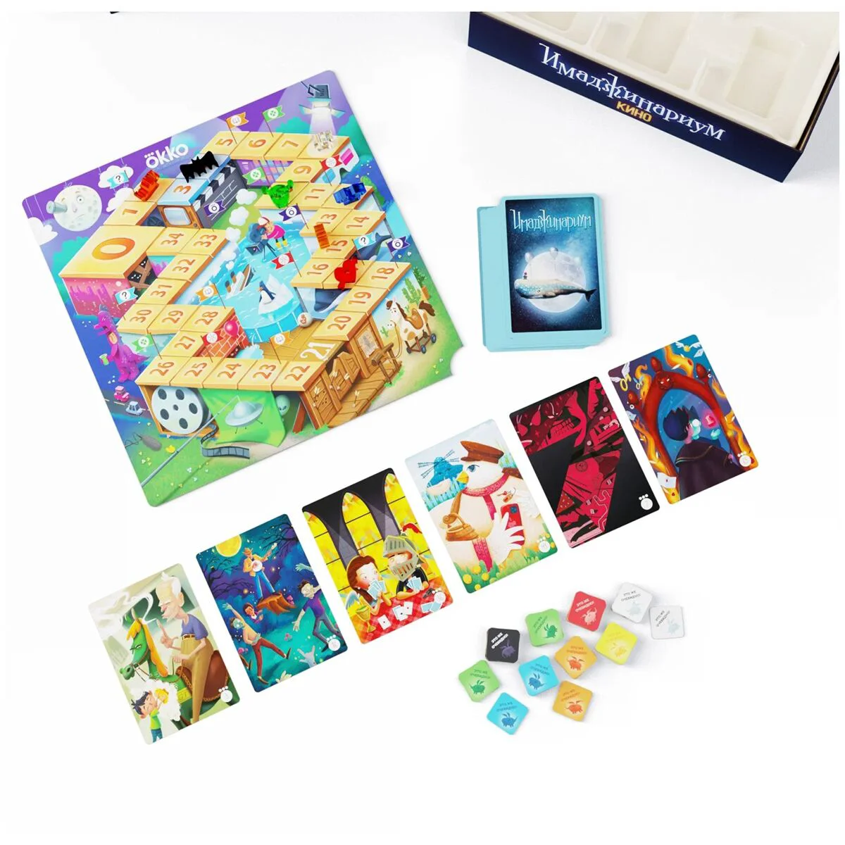 Настольная игра Cosmodrome games Имаджинариум Кино купить,0