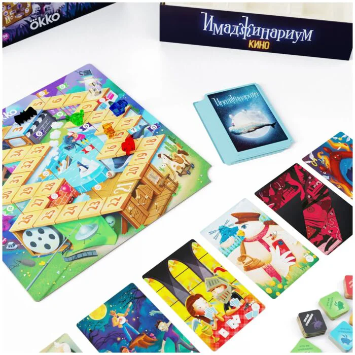 Настольная игра Cosmodrome games Имаджинариум Кино купить,0