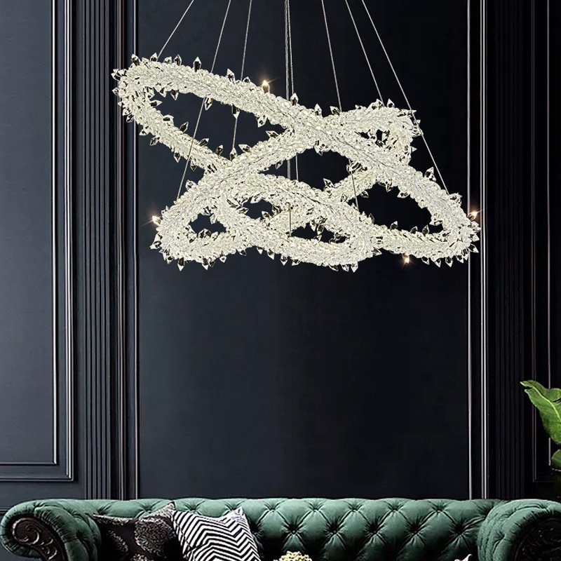 Люстра KaliHome 6112-80-60-40 LED, кол-во ламп: 1 шт купить,NaN