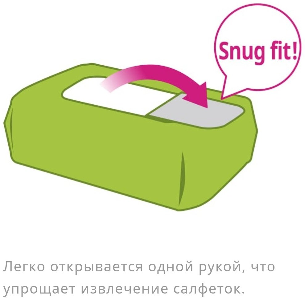 Детские влажные салфетки Moony 741512500 76 шт