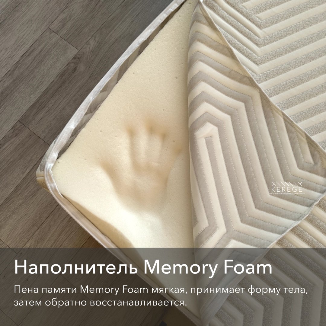 Топпер Kerege Memory Foam, 160x200x5 см - ForteMarket Топпер Kerege Memory Foam, 160x200x5 см купить,1000000